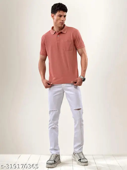 LUX NITRO Men's Regular Polo Tshirts