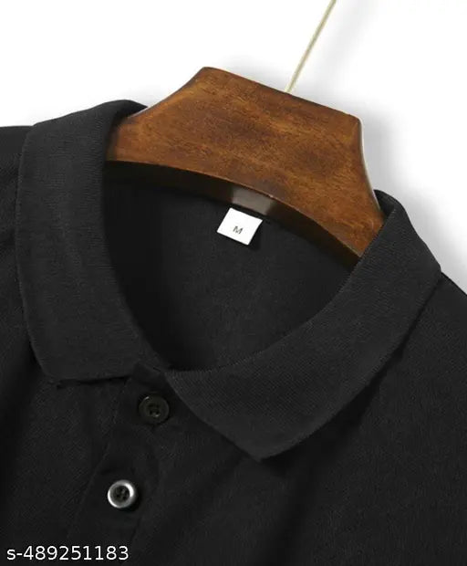 FinZee Men's Polo PolyCotton T shirt